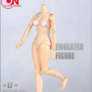 متوفر في المخزون 1/6 دمى أنثى تان بيضاء شكل العمل 12 أفضل 10 مبيعات لدمى الرأس الكبير - رقم 6