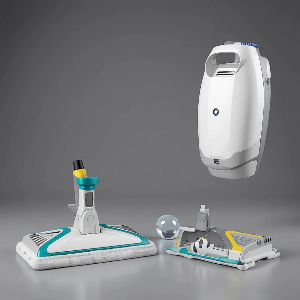 10 Pack Washable Steam Mop Pads Compatible with 1940 1806 2685A Replacement Refill for Pet Lift Off Plus Slim Scrubbing