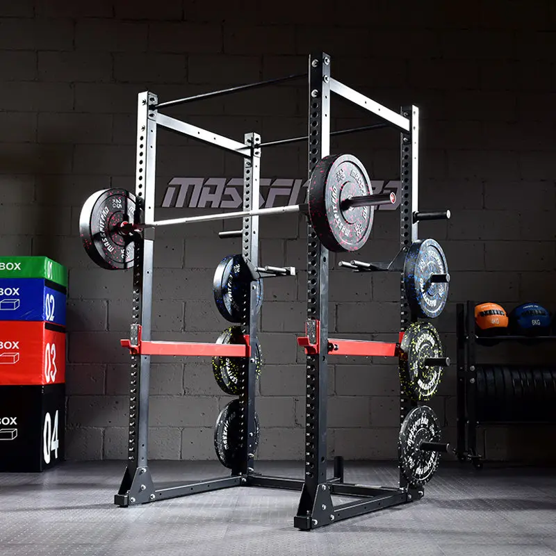 LH Squat Press Rack Frame Training Rack Barbell Gym Equipment
