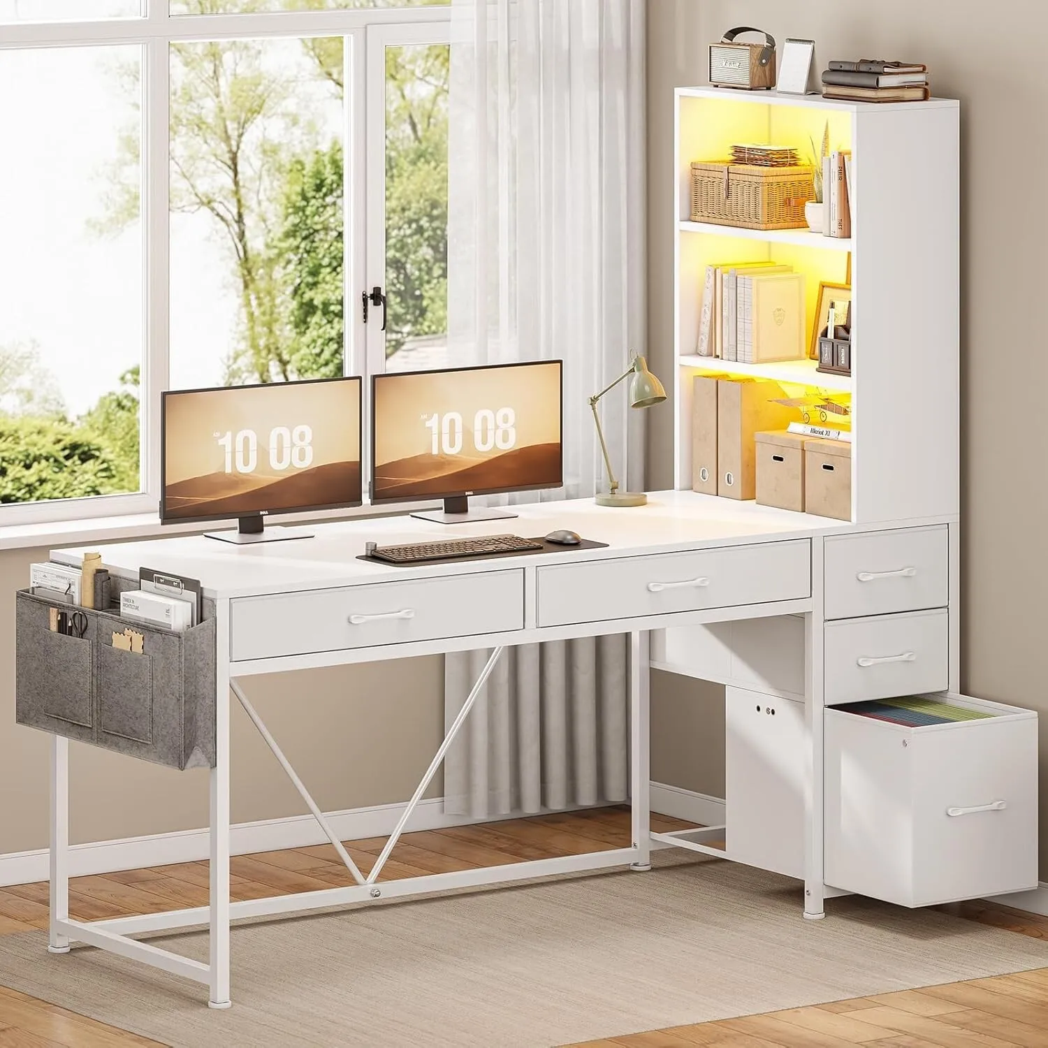 Computer Desk With …