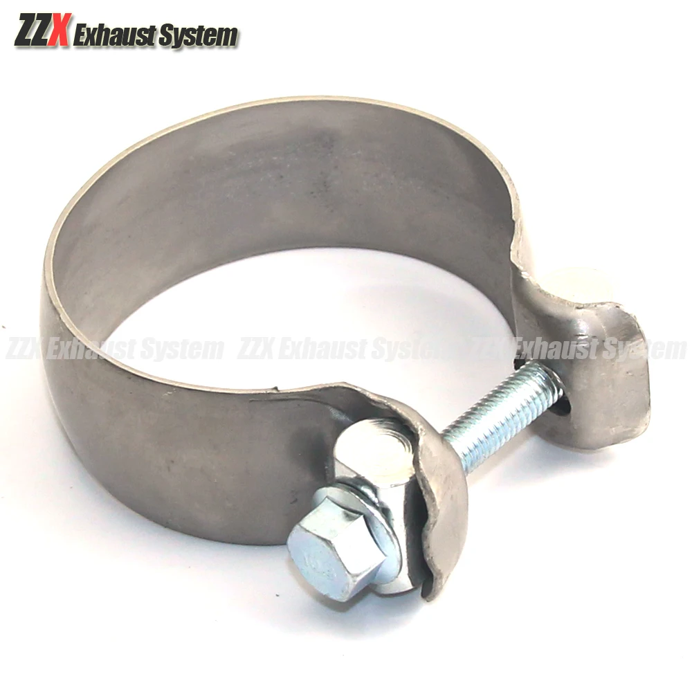 Automobile exhaust pipe arc clamp muffler connector pipe card card tail throat connection pipe clamp clamp