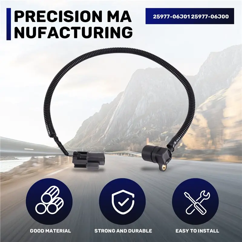 Crankshaft Position Sensor 25977-06J01 25977-06J00 For Nissan Patrol GQ For Y60 Y61 TD42 Engine