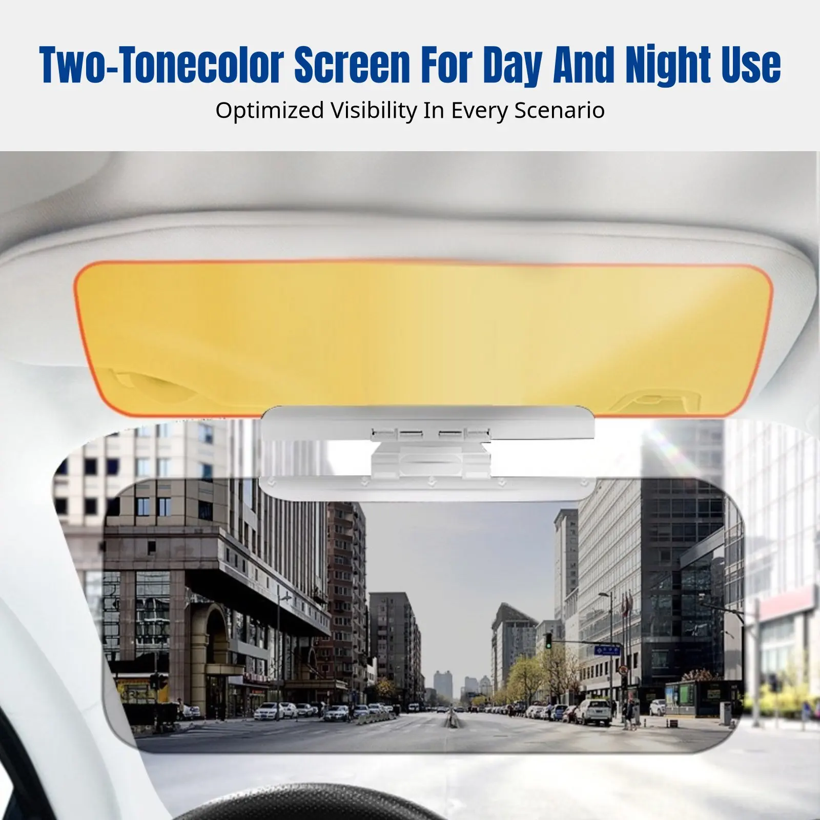 

Day & Night Car Sun Visor, Universal Anti-Glare Lens, Adjustable Board, Strong Light Blocking, Vision Comfort
