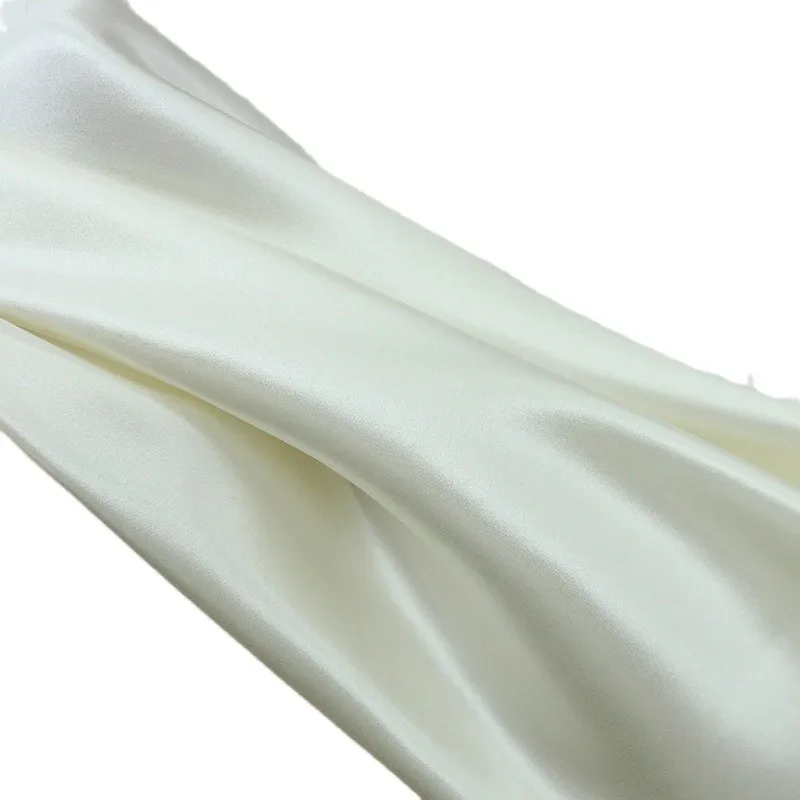 38mm thick satin silk wool fabric and blend for autumn winter dress suit jackets