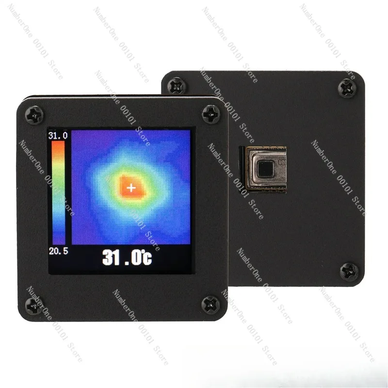 

AMG8833 8x8 thermal imager, handheld mini infrared thermal imager temperature sensor detection distance 7 meters 1pcs