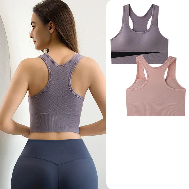 Reggiseno sportivo da donna Top Push Up Fitness Yoga reggiseno intimo Sport Top per donna gilet da corsa traspirante abbigliamento da palestra