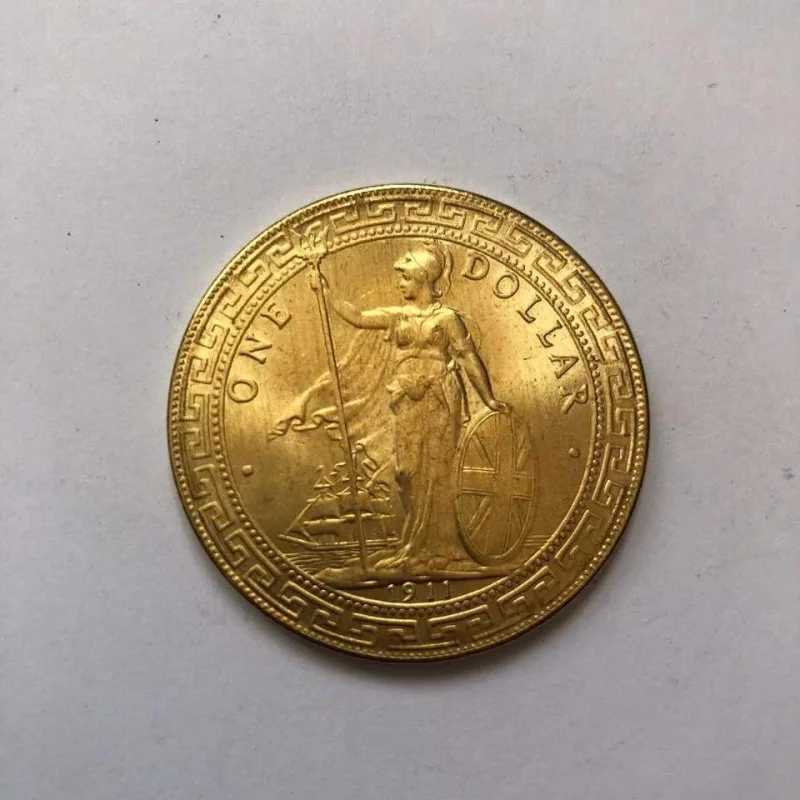 Antique coins, Republic of China gold coins, foreign gold coins, one-yuan war coins, gilded coins, rural collectibles, vintage i