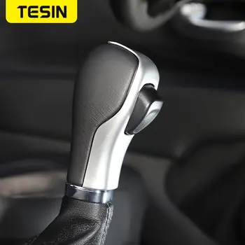 TESIN 汽車換檔桿頭裝飾蓋,適用於 Jeep Renegade 2015-2025 和 Jeep Compass 2017 2018 2019 2020,內裝配件 8 最佳銷售 2018款吉普指南者配件 - №8