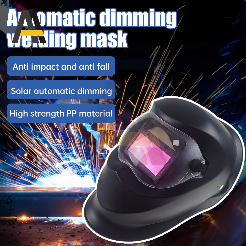 Auto Darkening Dimming Helmet Welding Lens Mask Helmet Solar Welding Lens For Welding Machine For Welder\'s mask protector