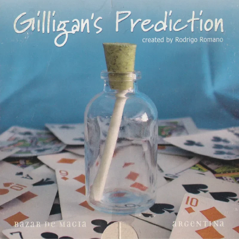 

Gilligan Prediction (Gimmicks and Instruction) Magic Tricks,Mentalism Close Up,Street Magic Props Levitating Caja Misteriosa