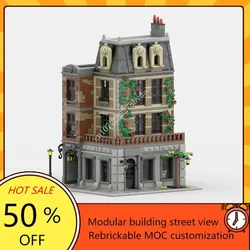 2367PCS Customized MOC Modular Medical Office Street View Model Building Blocks Technology Bricks DIY Assembly Toys Kids Gifts