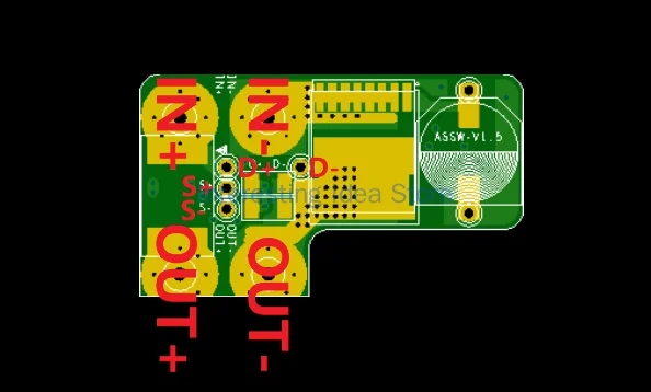 VESC Electrical Control Hardware Fireproof Flower Electronic Switch TypeF5 80V Continuous 60A Instantaneous 300A