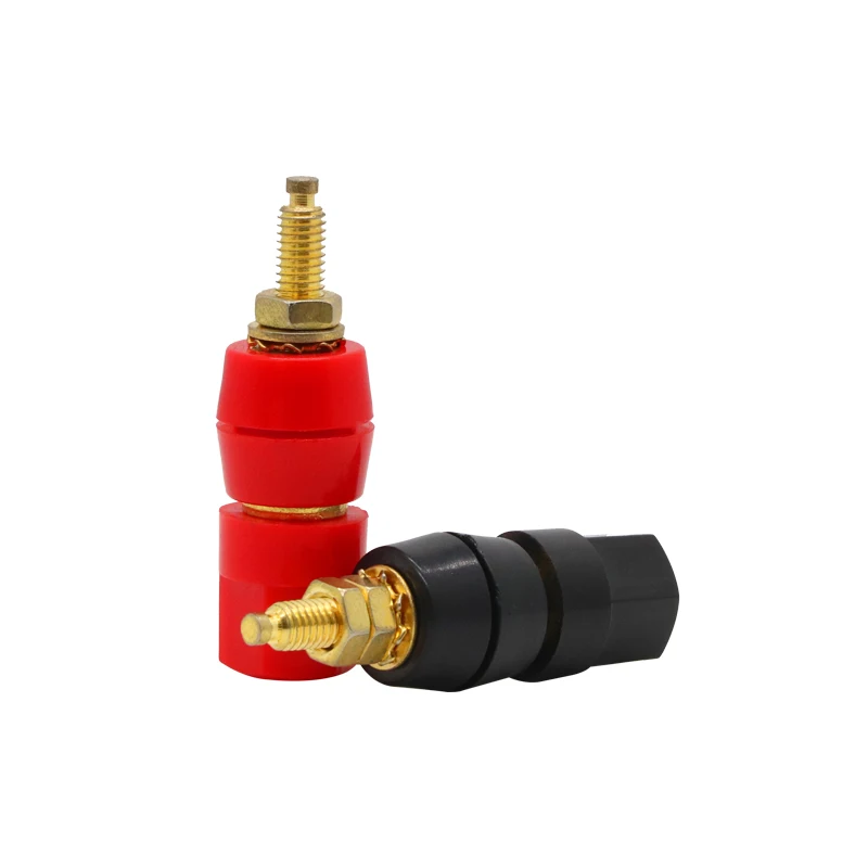 Terminal Block Terminal Pure Copper High Current M5x49mm Tail Can Be Connected to Banana Plug Terminal Block Power Terminal Bloc