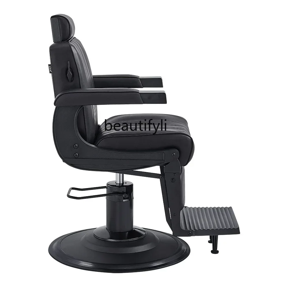 TTT  Modern high-end men's barber chair oil head chair barber shop salon beauty salon