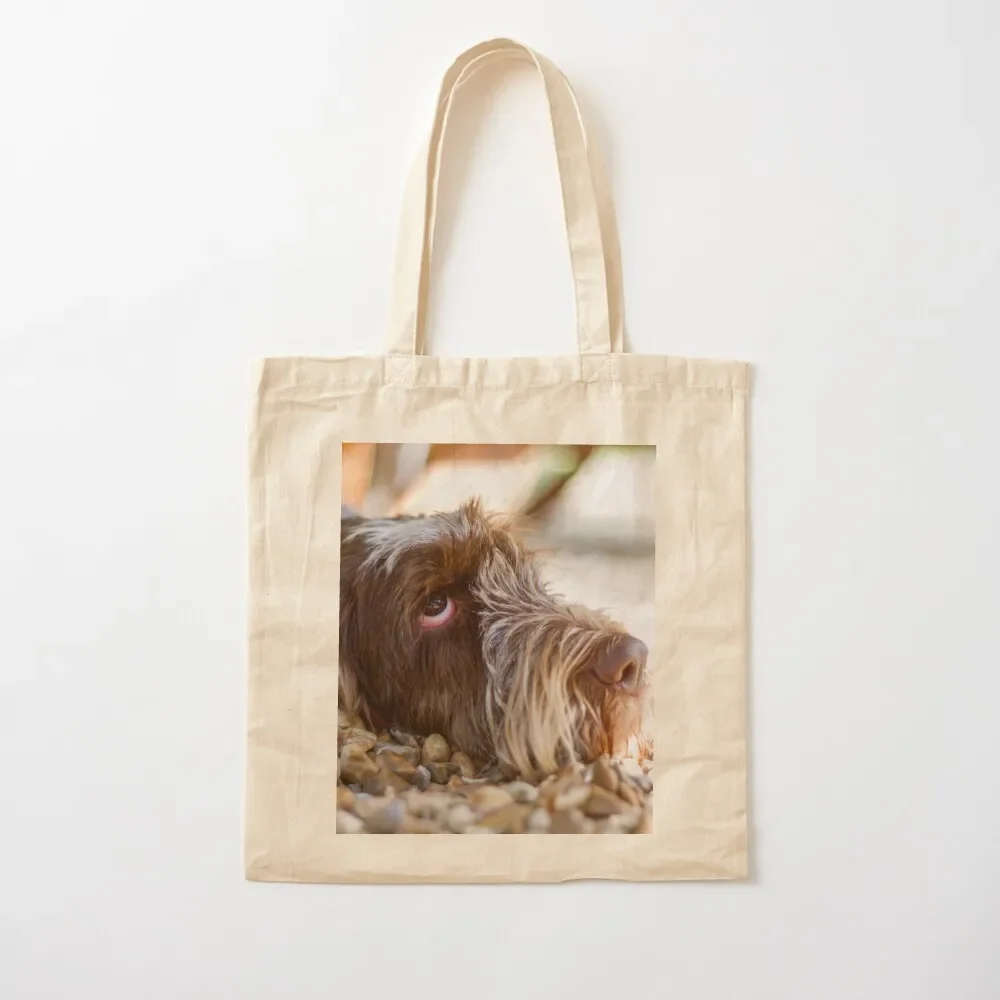 Looking up Spinone Tote Bag shopper bag women canvas shopping cart bags reusable grocery bags tote bag woman