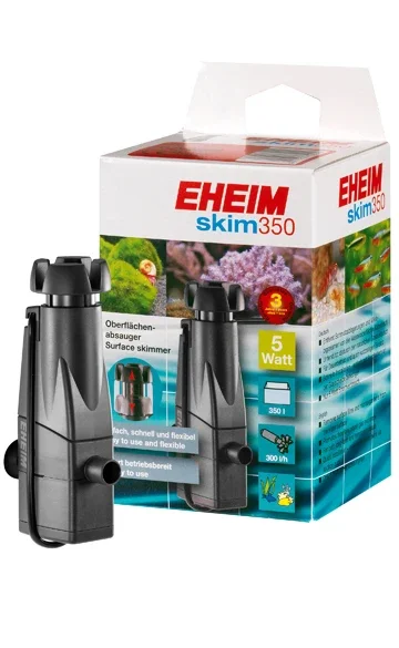 

300L/h EHEIM SKIM350 Compact Surface Oil Skimmer Filter Marine Reef Aquarium Fish Tank Supplies Accessory