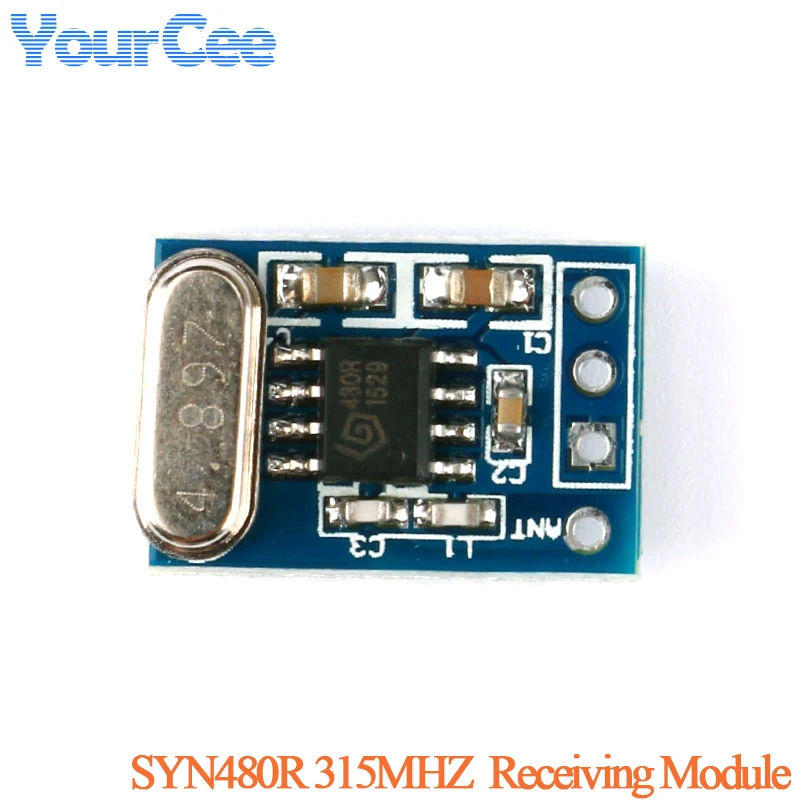 SYN115 SYN480R 315M 433M Wifi Wireless Receiver Transmitter Module ASK/OOK Board 13.560 6.7458 Crystal Oscillator