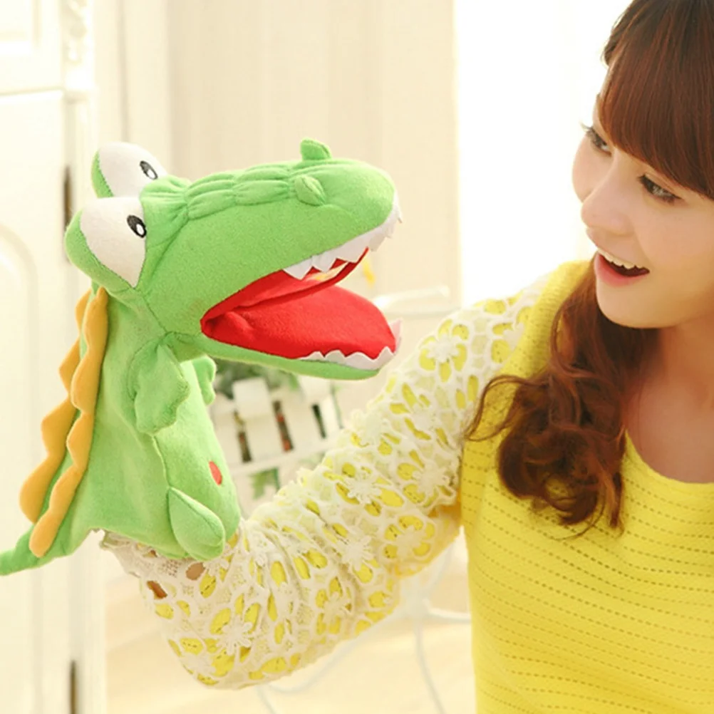 

Alligator Hand Puppet Premium Material Great for Stage Puppet Theater Storytelling Teaching Daycare Parent-Child