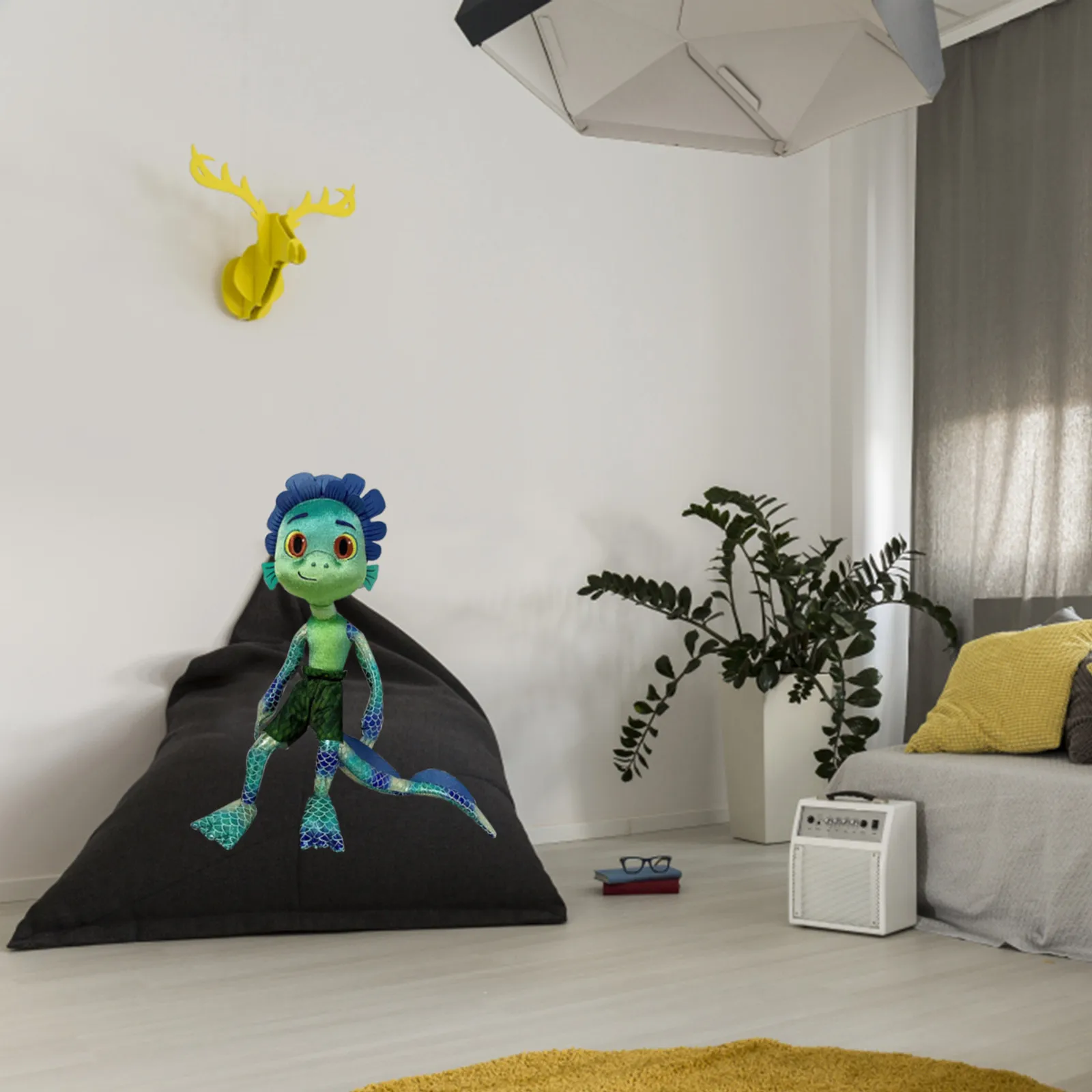 Neue Nette Puppe Kissen Ornament Für Kinder Geburtstag Geschenk Weiche Plüsch Spielzeug 45 cm-plüsch Puppe Urlaub Kinder geschenk