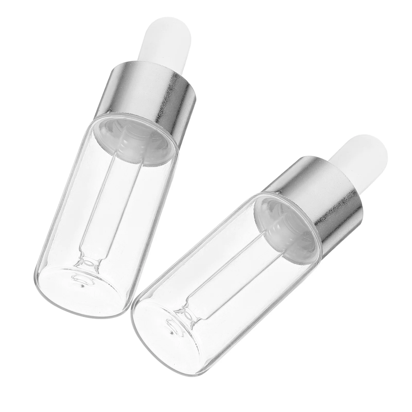

2Pcs Dropper Bottle 10Ml Glass Portable Subpackaging Bottle for Essence Essential Oil Skincare Liquid Storage