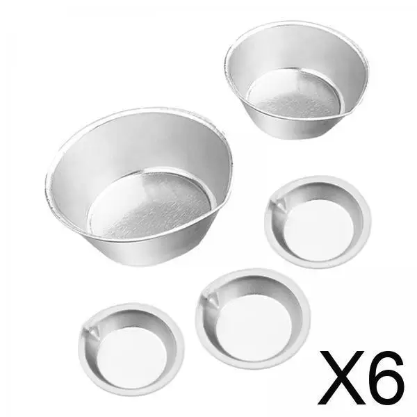 

Makeup Palettes Metal Mixing Plate Small Round Paint Tray Pigment Holder Watercolors Palette for Artist Painting School Home