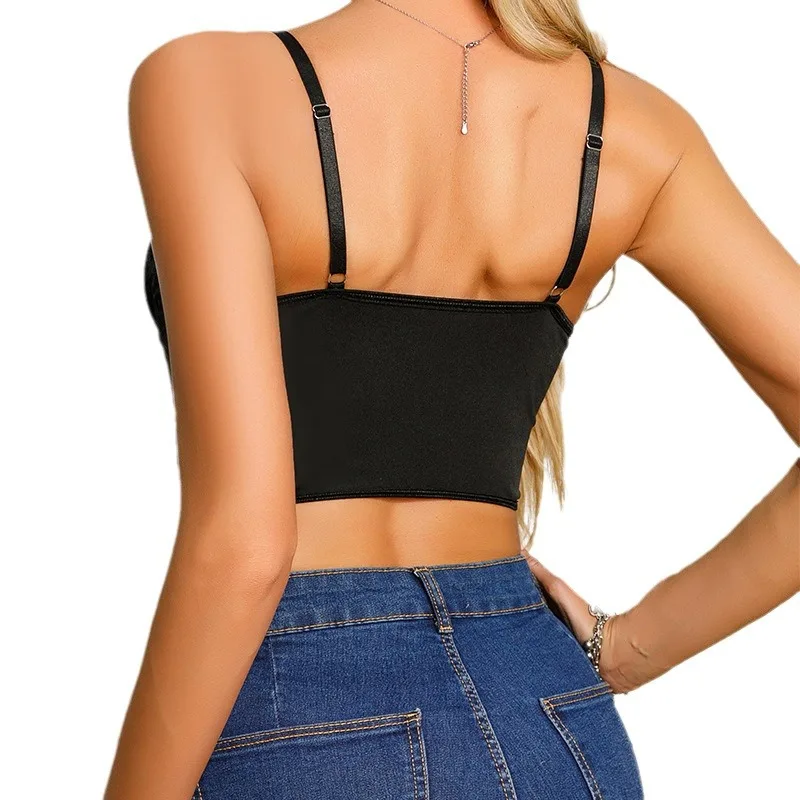 الشارع Sle مثير الدانتيل انظر صعبة سترة المرأة Faion ملابس خارجية ort طول العصرية الساخنة فتاة نظرة بلوزة الصيف عادية #5