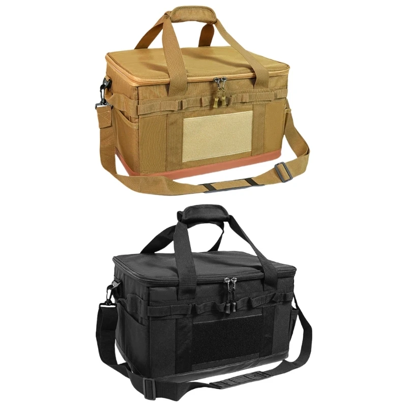 

Camping Storage Bag with Handle Camping Cooking Utensil Organizers for Outdoor