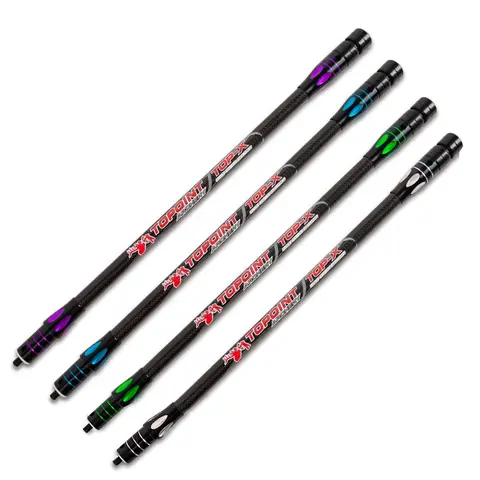 18 Inches Archery Balance Rod Compound Recurve Bow Stabilizer Bar Disconnect Dampening Bow Adapter Carbon Dampen Counterweight