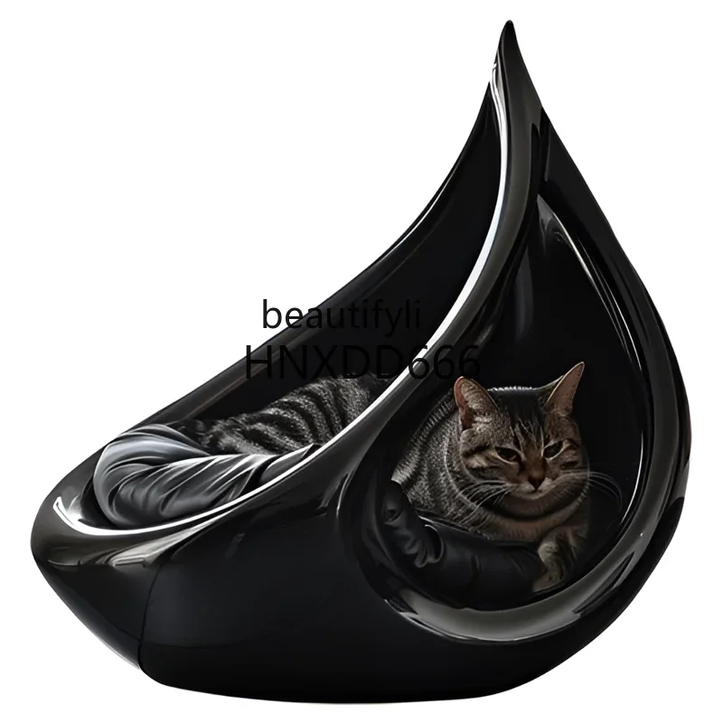 New Arrivals Customized Creative Cat Villa Warm and Safe in Winter Pets Super Big Non-sticky Hair