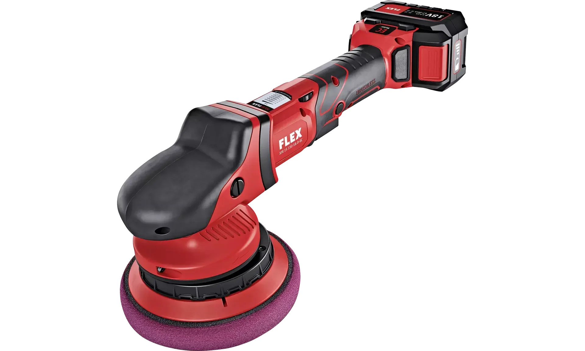 FLEX Car Polisher XFE 15 150 18.0-EC Cordless Roto Random Orbit Polisher 18.0 V