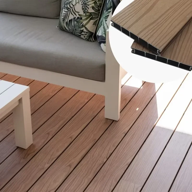 Aluminum Waterproof Decking Lightweight Easy Install Aluminum Floor Profiles for Living Room Flooring Project