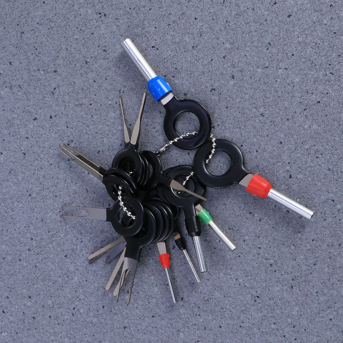 

18 in 1 Auto Car Plug Terminal Extractor Metal Pin Release Tool Circuit Board Wire Harness Connector Needle Removal Tool