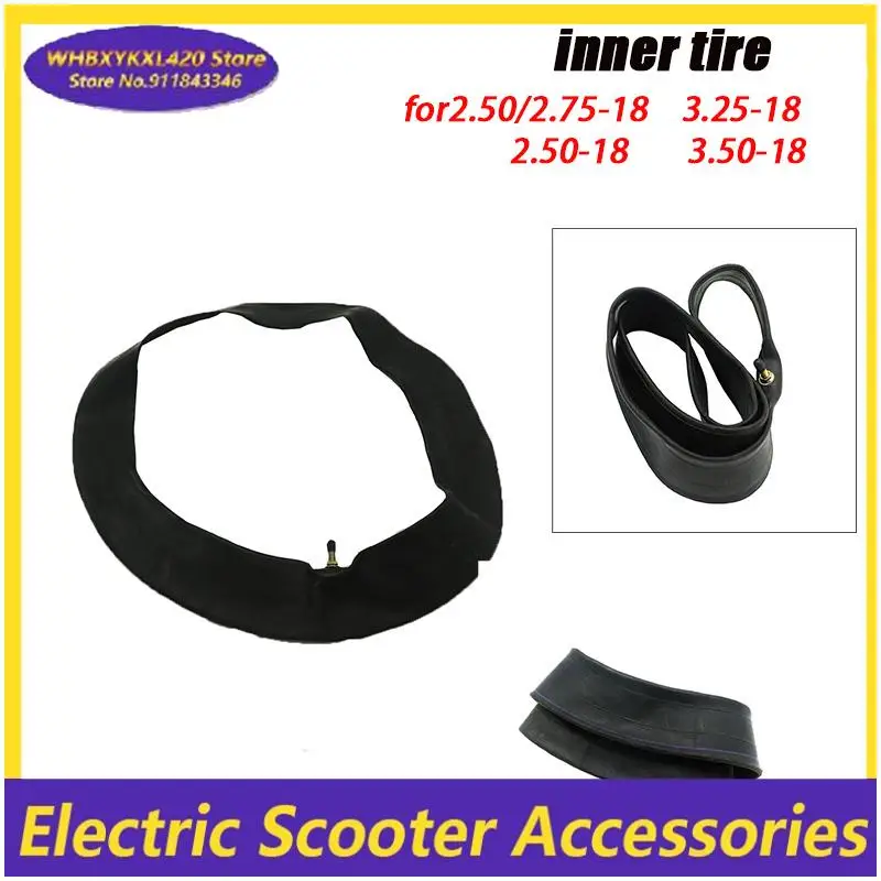 

Расширенная и утолщенная внутренняя трубка мотоцикла 18-дюймовая камера мотоцикла 2,50-18 3,25-18 3,50-18 2,50/2,75-18