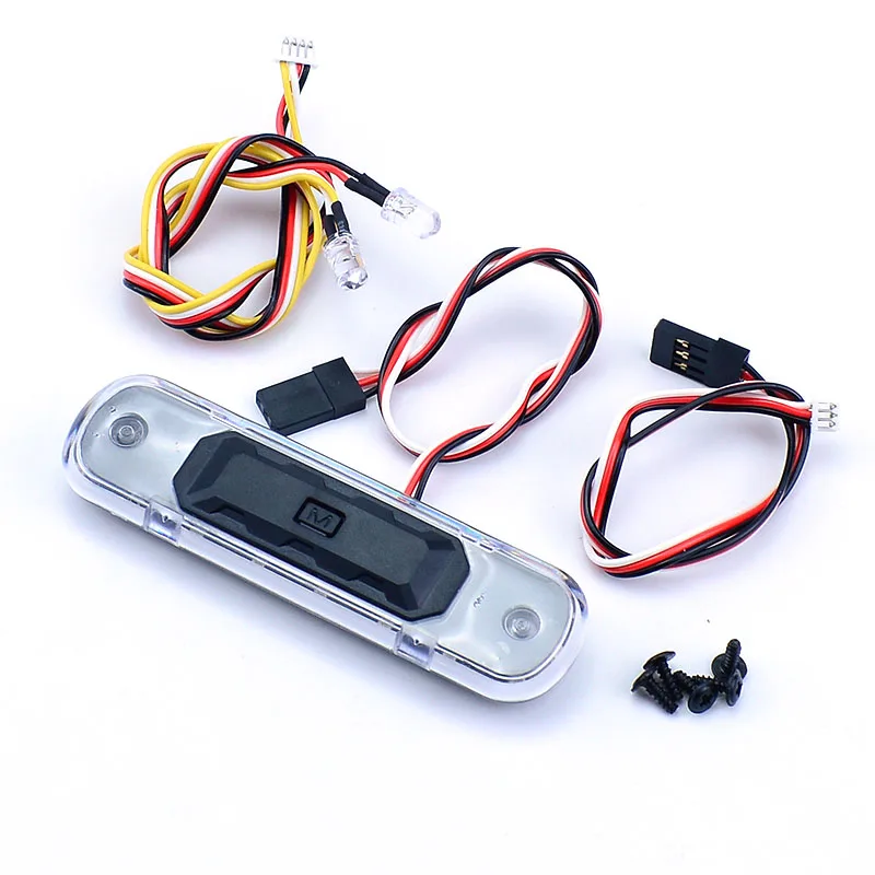 LED 5V Multi-modal Control Lights Police Car Lamp Flash for 1/10 RC Crawler Car TRX4 RC4WD D90 FMS 1/14 Tamiya RC Truck SCANIA