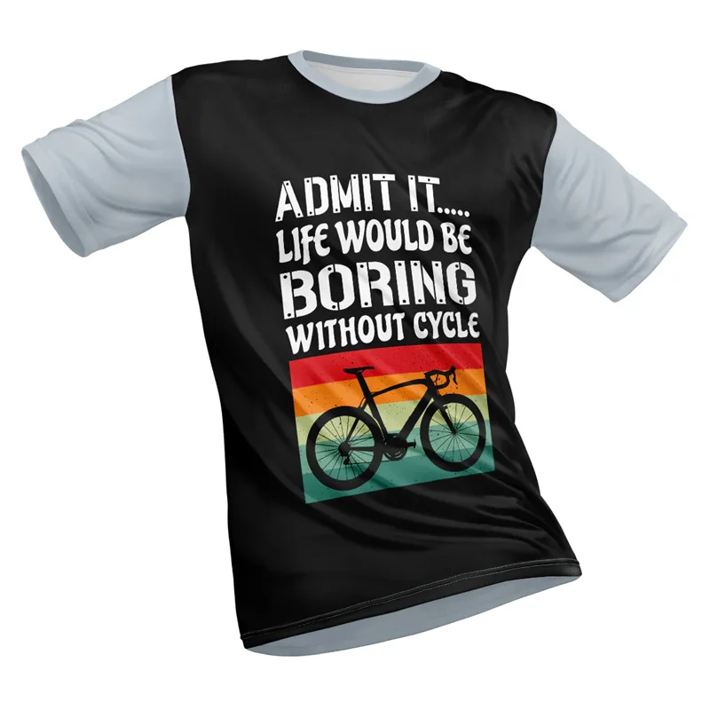 

Модная забавная футболка с принтом «Любовь» для мужчин, индивидуальные футболки с короткими рукавами и юмором, летняя новинка 2025, велосипедная футболка