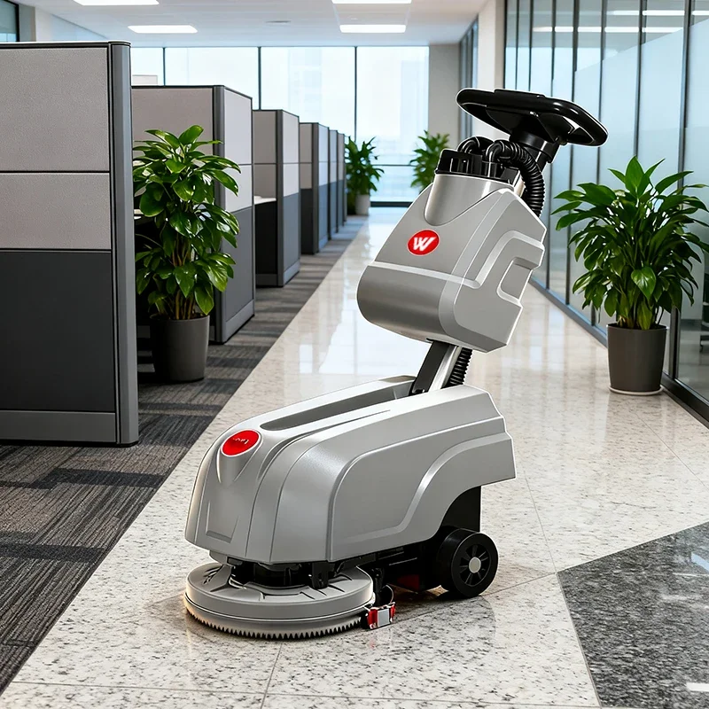 

【Hot】House Use Mini Floor Scrubber hine Floor Washing Automatic Floor Scrubber hine Made in China