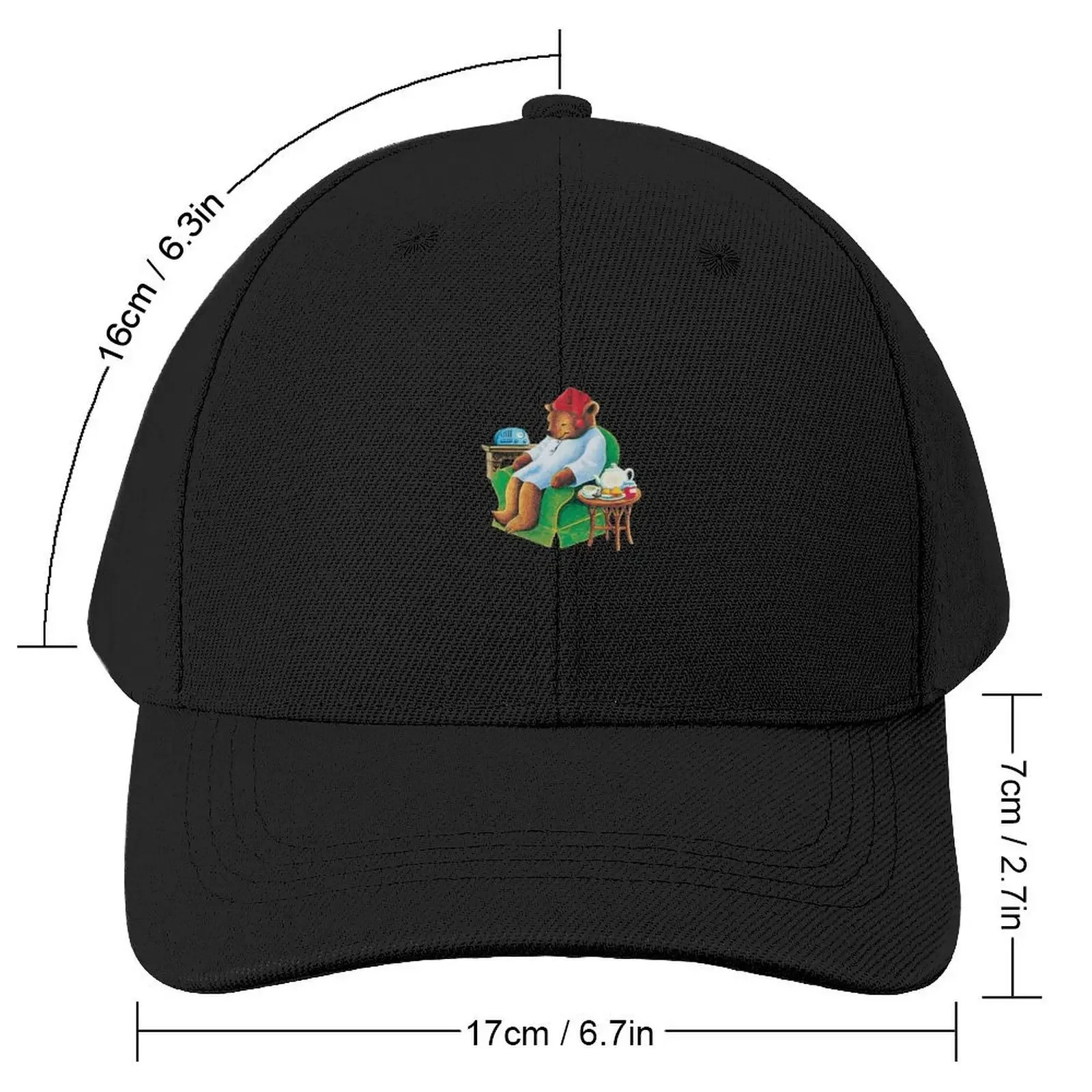 celestial seasoning sleepytime tea bear Sticker Baseball Cap Dropshipping Luxury Man Hat Christmas Hat Women's Men's