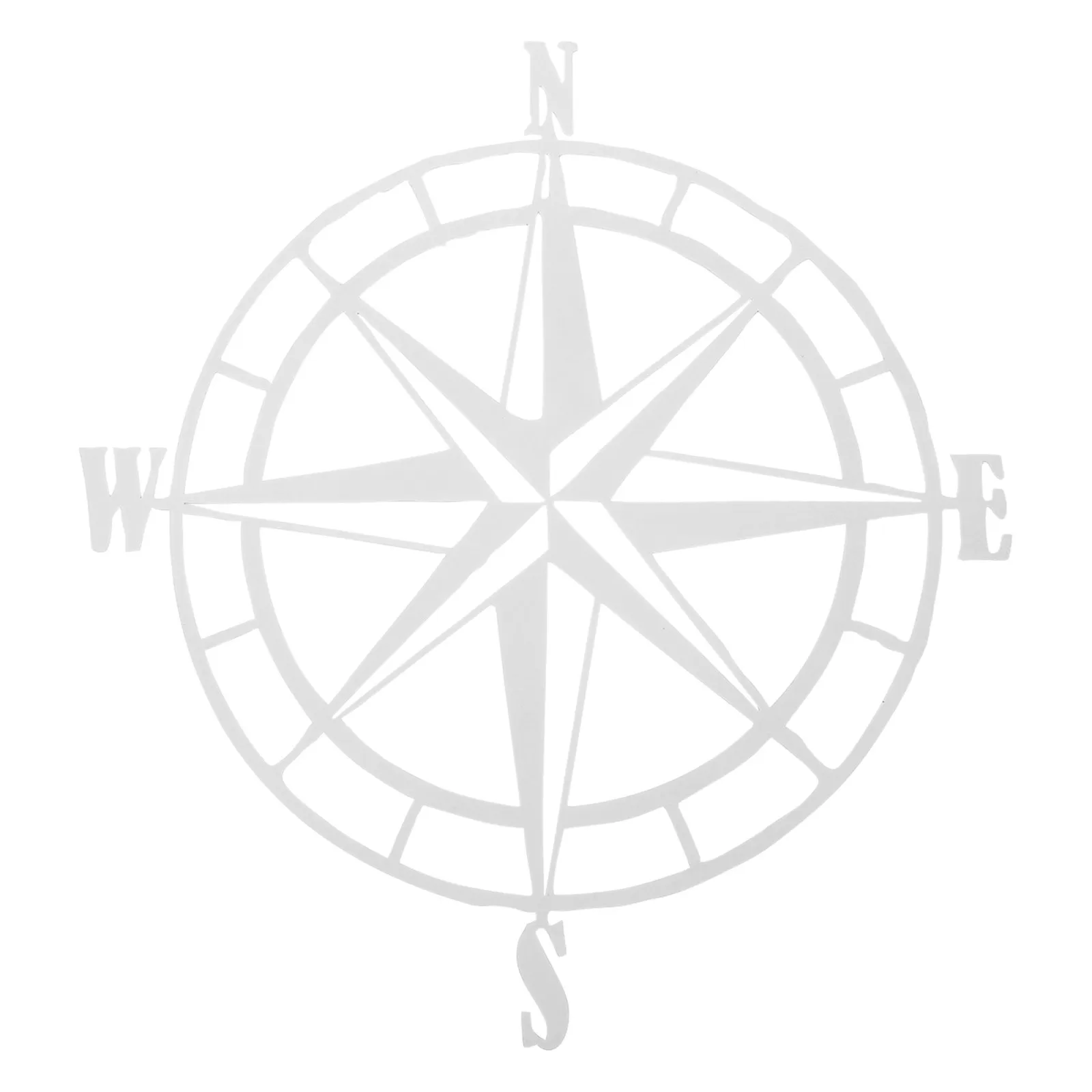 Carved Compass Pendant High Quality Iron Art Craft Home Hanging Decoration Wall Pendant Entrance Corridor Staircase Ornament