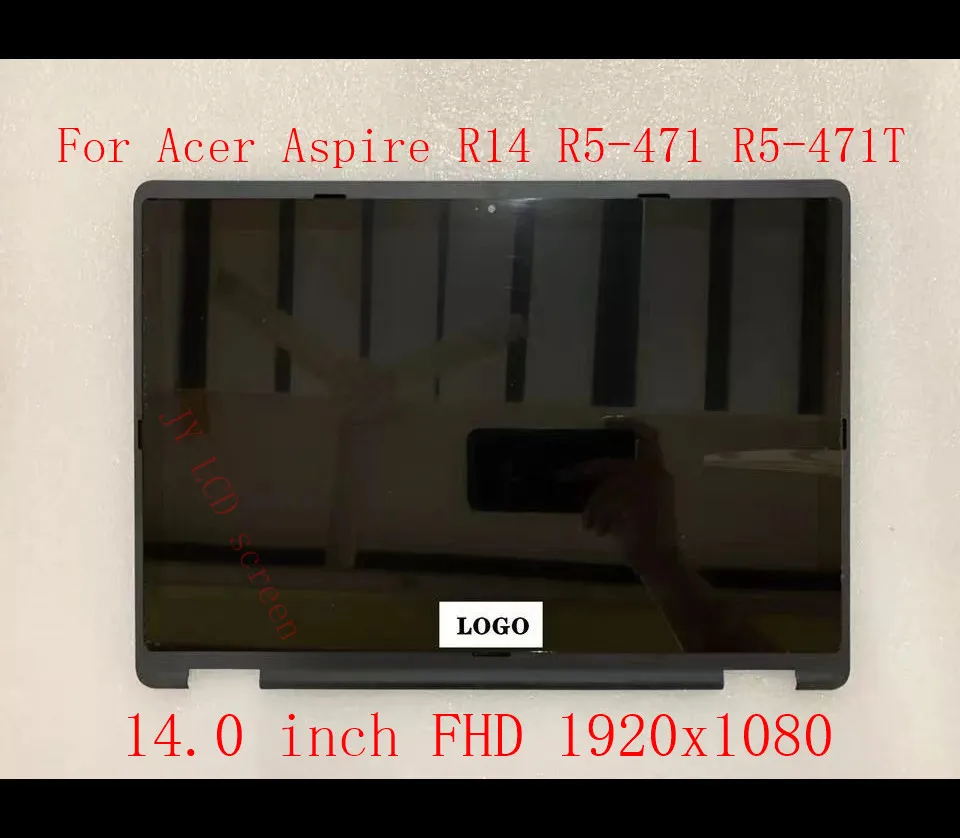 

14.0" For Acer Aspire R14 R5-471 R5-471T B140HAT02.0 FHD 1920X1080 LCD Display Touch screen Assembly Digitizer