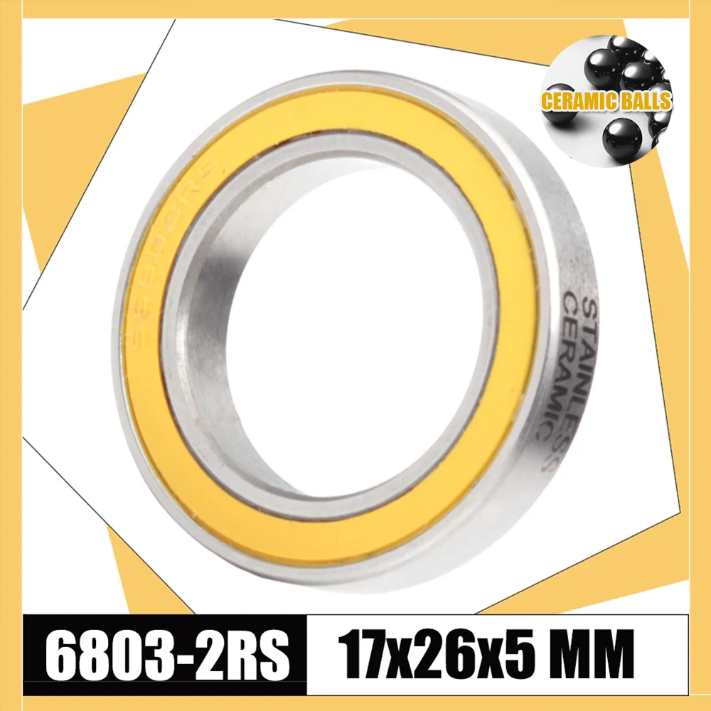 6803-2RS Stainless …