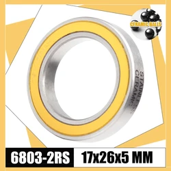 6803-2RS cuscinetto in acciaio inossidabile 17*26*5mm (1 pz) ABEC-3 6803 RS mozzo per bicicletta mozzo anteriore posteriore ruota 17 26 5 cuscinetti a sfere in ceramica