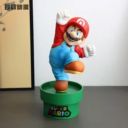 Super Mario  Tide Play Mario Louis Brothers Model Ornament Anime Game Peripherals Toy Model For Kids Birthday Collectible Gifts