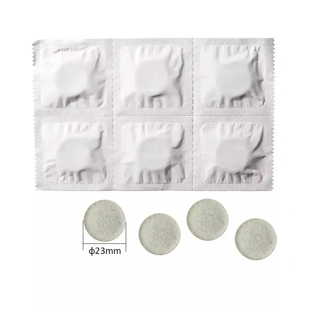 6 pçs aparelho auditivo earmold limpador de limpeza tablet descartável earmold cera remover limpeza tablet doméstico cuidados com os ouvidos acessórios