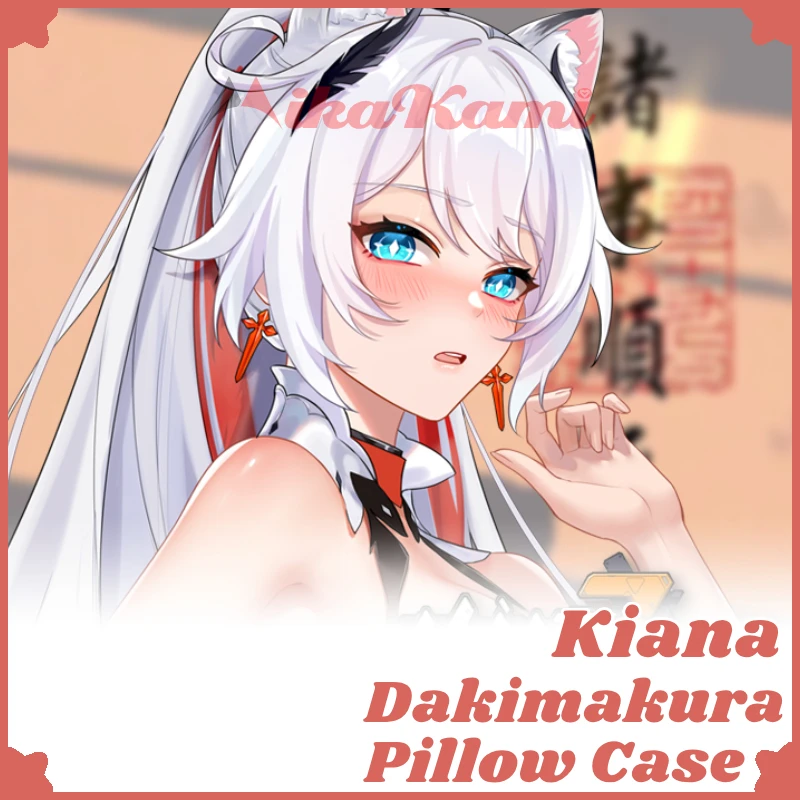 Kiana Dakimakura Honkai Impact Game Pillow Case Sexy Pillowcase Full Body Hugging Cushion Cover Bedding Home Decor Otaku Gift