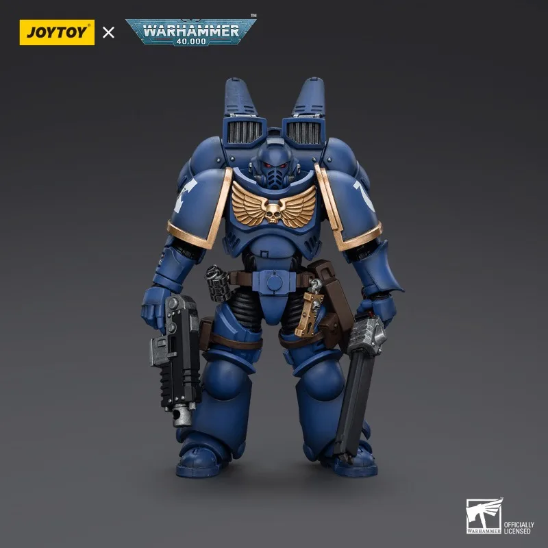 [Spot goodJOYTOY Action Figure 1/18 Warhammer 40k Ultramarines Jump Pack Arbiter Squad Arbiter1 Model Toy for Boy Christmas Gift