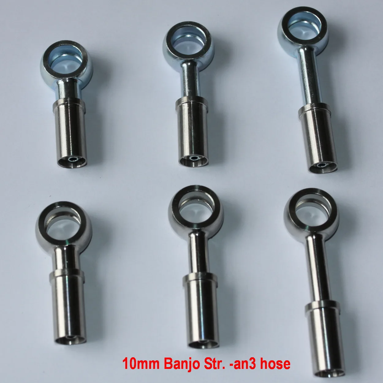 

10mm Stainless Banjo Fittings for Motorcycle Motor Bike Racing Car Hydraulic AN3 Braided Brake Clutch Oil Hose Line