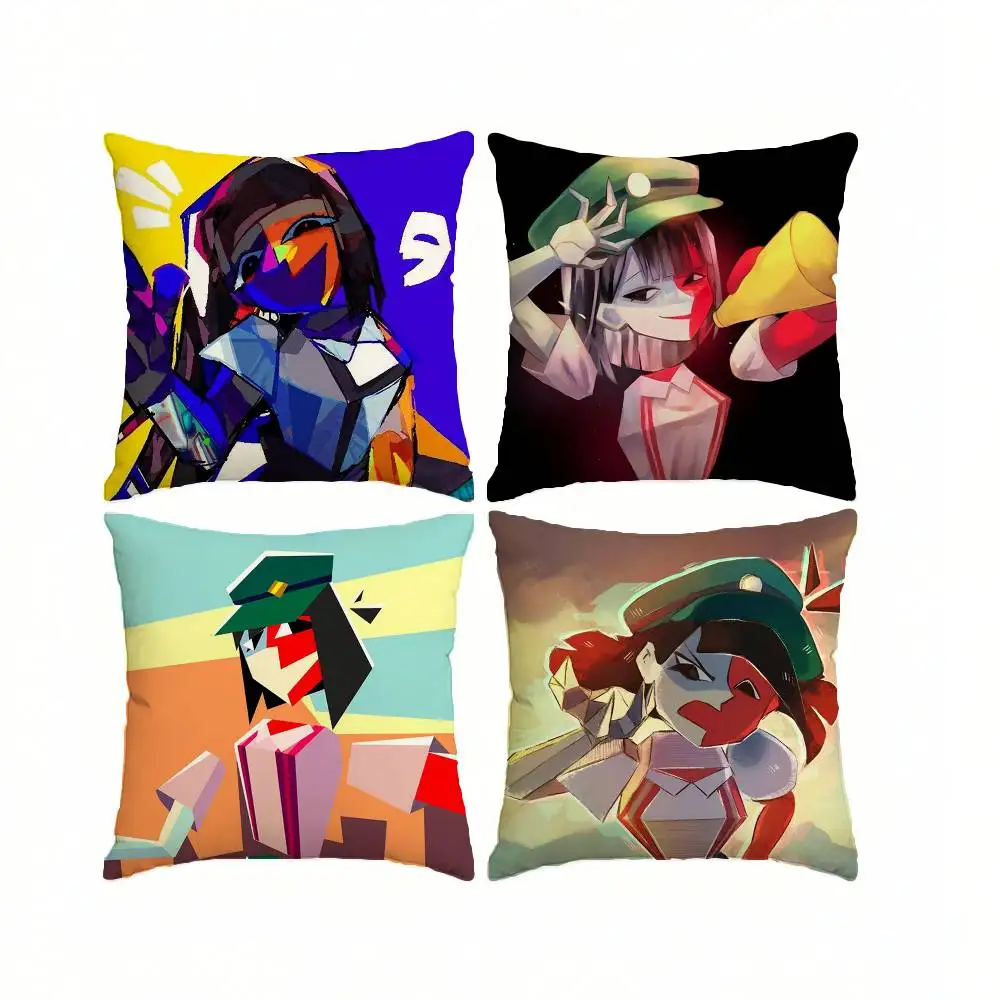 Experimental animated short film M-Mira-a  Square Double-Sided printed Pillow Case Bedroom Bedside Pillow Sofa Cushion Cover