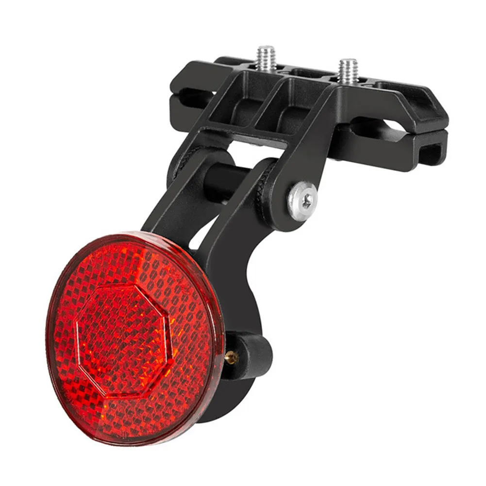 

Защита от кражи, черно-красный светоотражающий задний фонарь, кронштейн для крепления заднего фонаря велосипеда, держатель для велокомпьютера, для ночных поездок и приключений