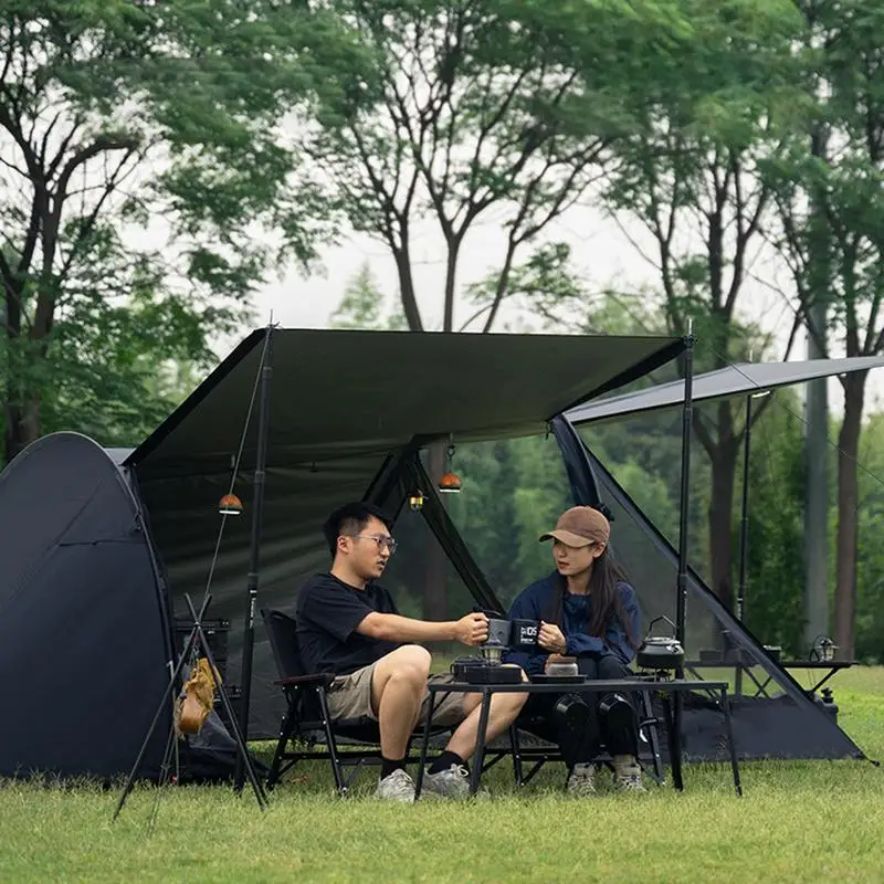 

Tent With Porch Easy Set-up Tent With Excellent Ventilation And Screen Porch Large Easy Instant Setup Windproof Water Resistant