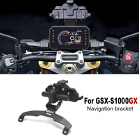 For Suzuki GSX-S1000GX GSX-S1000GX 2024 Motorcycle Windshield GPS Navigation Mount Bracket Navigation Windscreen GPS Holder